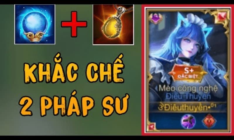 Trang bị kháng hiệu ứng, kháng phép để khắc chế Điêu Thuyền Trang bị kháng hiệu ứng, kháng phép để khắc chế Điêu Thuyền
