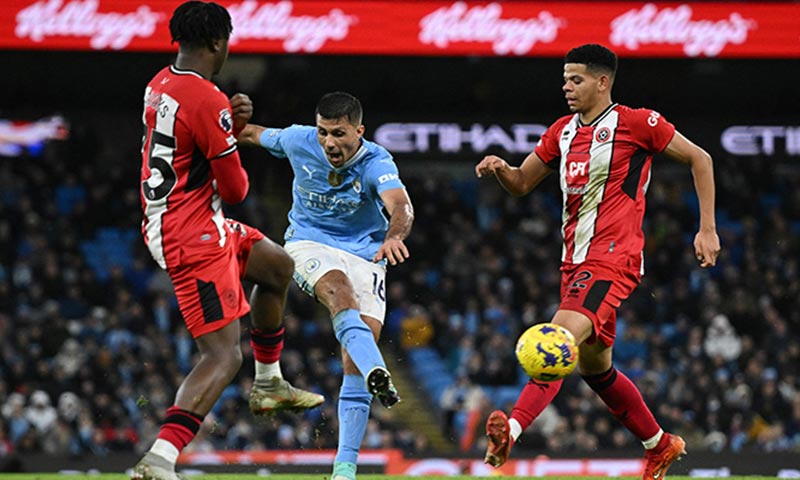 Kết quả Man City vs Sheffield United Kết quả Man City vs Sheffield United